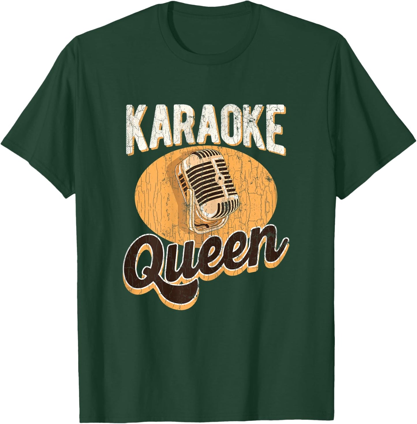 Karaoke Apparel Gift Karaoke Queen Gifts T-Shirt - T-Shirt | Forest