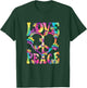 60s 70s Hippie Love Peace Groovy Party Outfit Retro , black T-Shirt - T-Shirt | Forest
