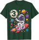 Kids 3rd Birthday Astronaut Galaxy Space 3 Three Birthday Boy T-Shirt - T-Shirt | Forest