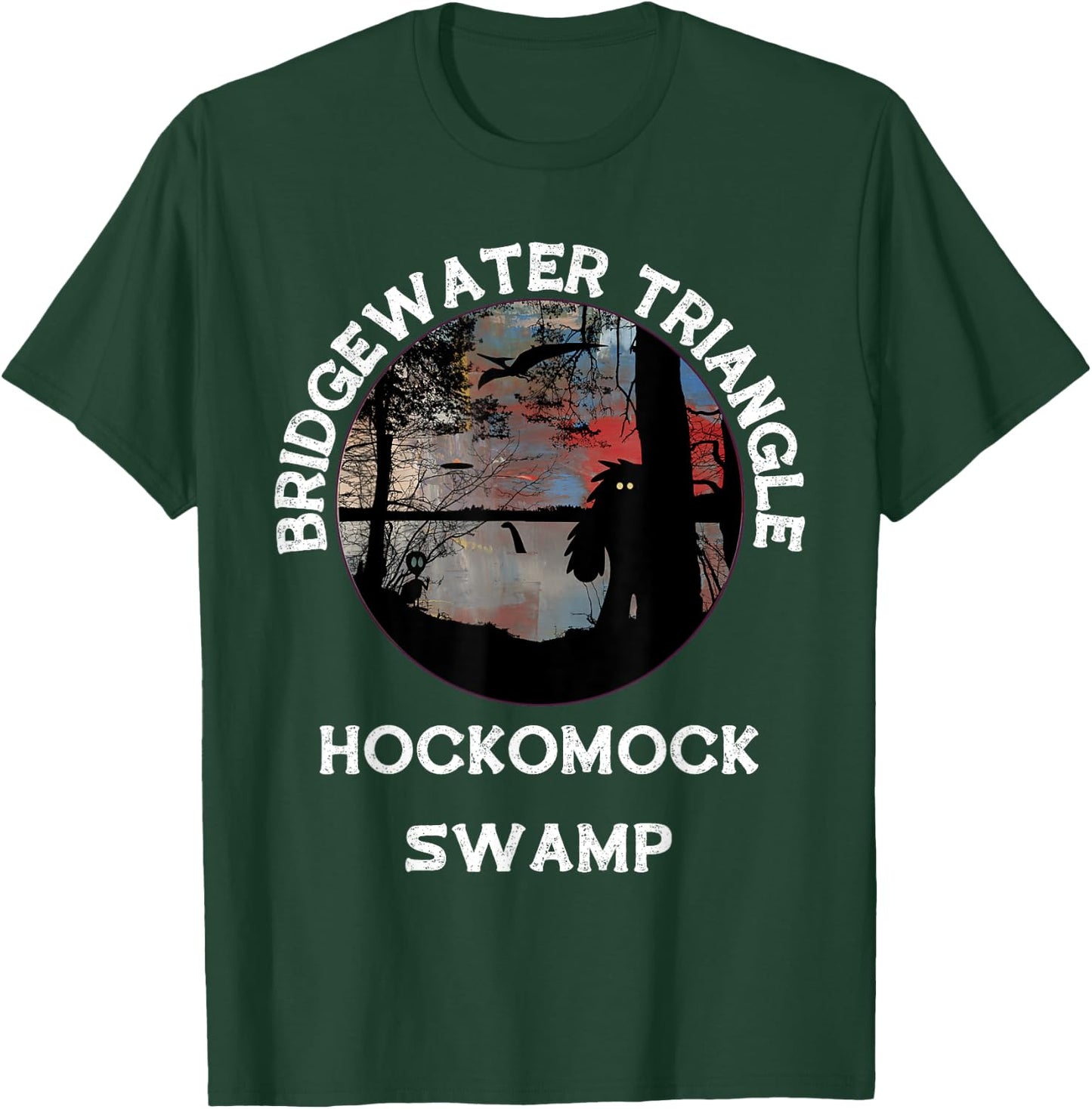 Bridgewater Triangle T-Shirt - T-Shirt | Forest