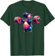 Hippo Powerlifting Weightlifting Gym Workout Hippopotamus T-Shirt - T-Shirt | Forest