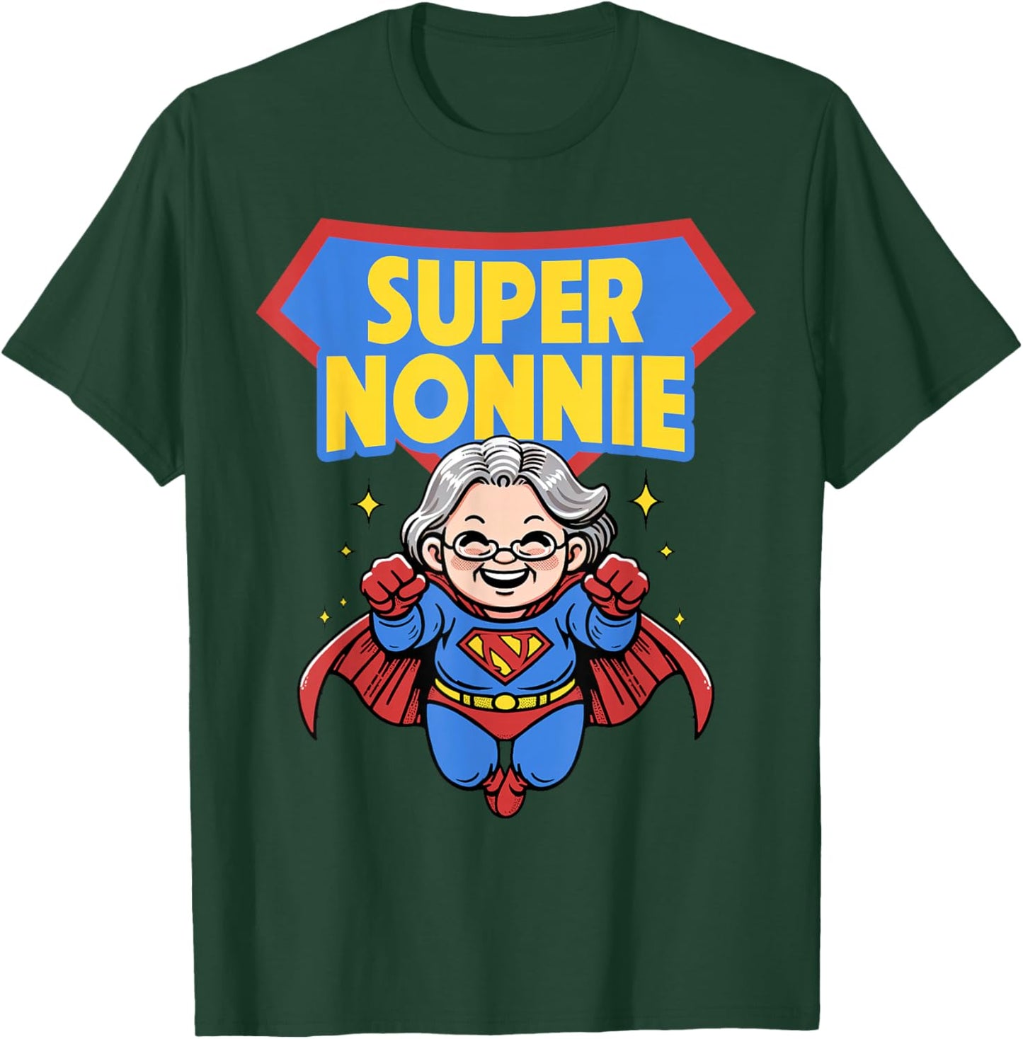 Mother’s Day Best Grandma Ever Nana Mimi Gigi Super A Nonnie T-Shirt - T-Shirt | Forest