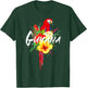 Guyana Parrot Tropical Plants Guyanese Souvenir Vintage T-Shirt - T-Shirt | Forest