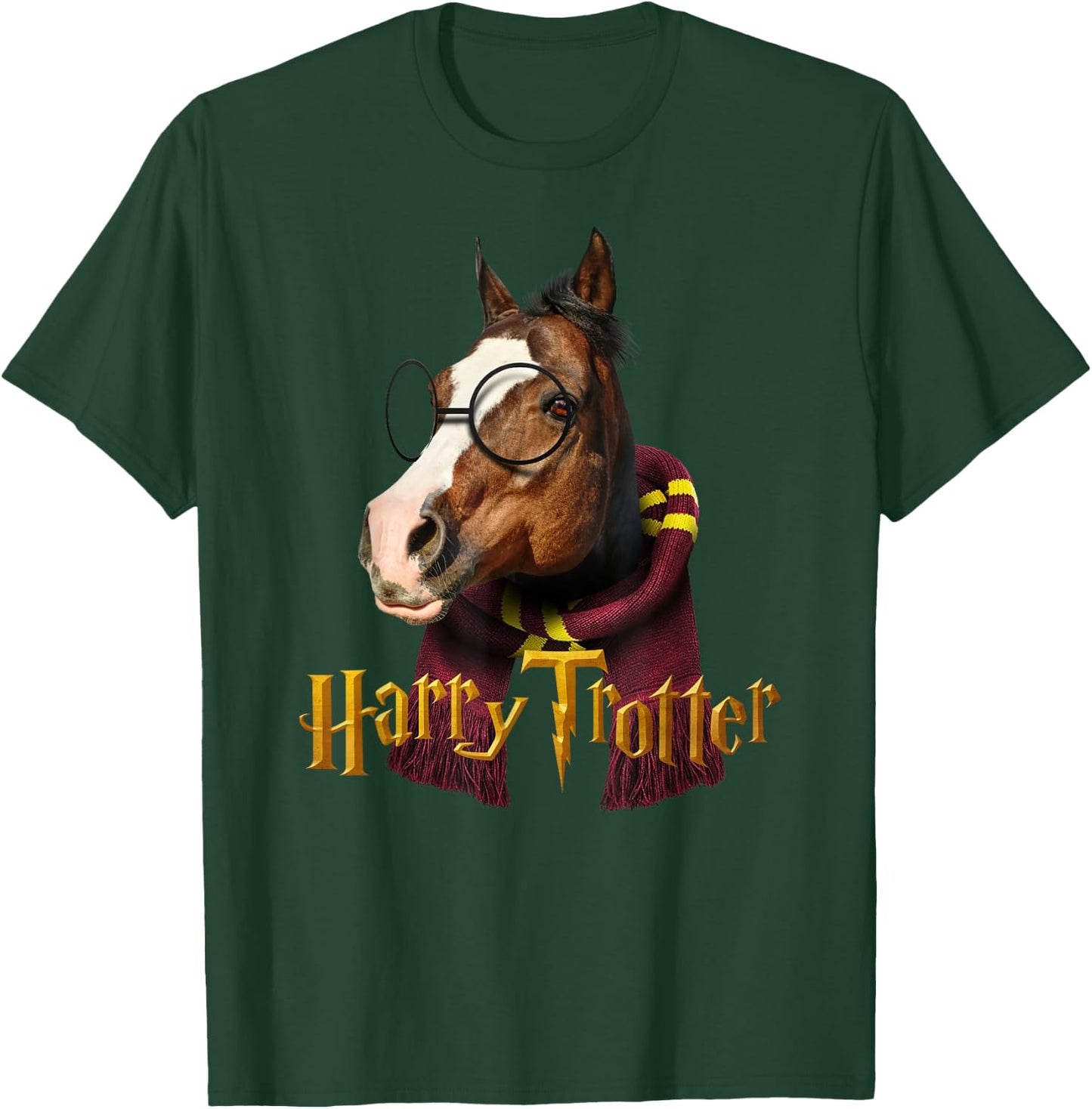 Cute American Quarter Horse Rider Horse Brown T-Shirt - T-Shirt | Forest