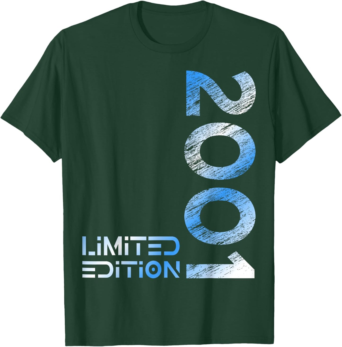 Limited Edition Jahrgang 2001 Mann Frau 25. Geburtstag T-Shirt - T-Shirt | Forest