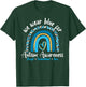 Autism Rainbow Leopard April We Wear Blue Autism Awareness T-Shirt - T-Shirt | Forest