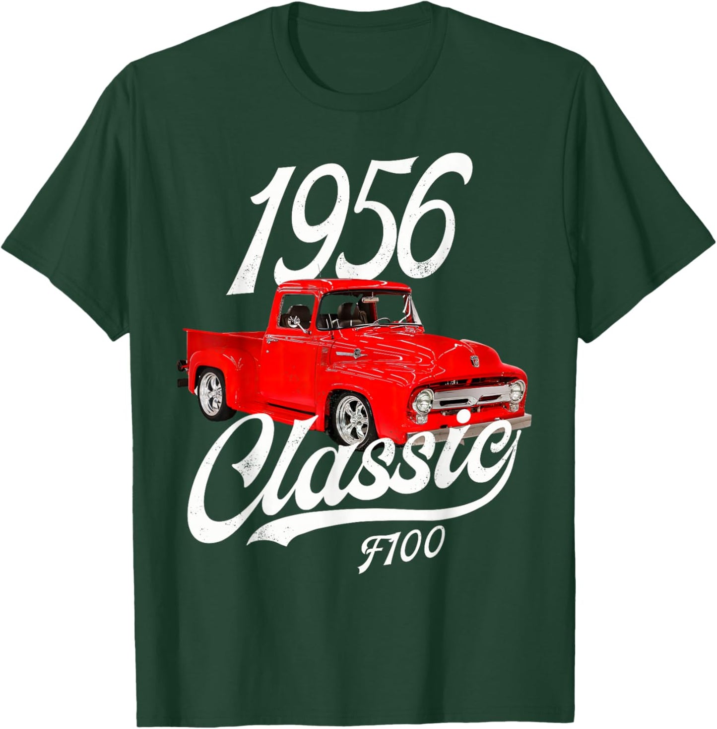 1955 1956 Classic F100 T-Shirt - T-Shirt | Forest