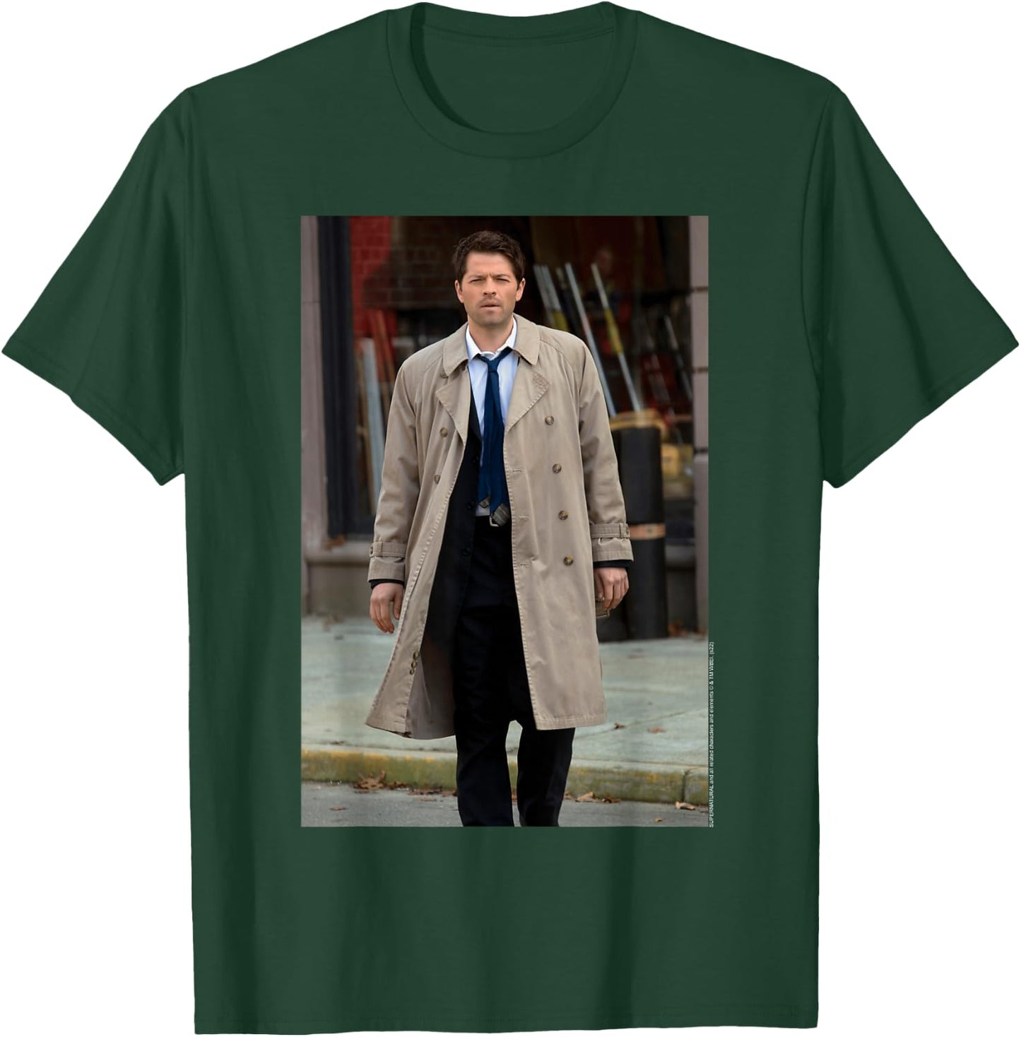 Supernatural Castiel Ass Butt T-Shirt - T-Shirt | Forest