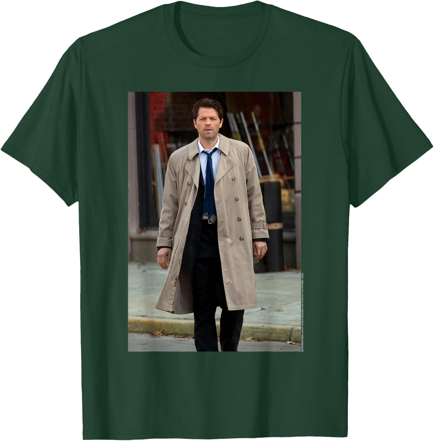 Supernatural Castiel Ass Butt T-Shirt - T-Shirt | Forest