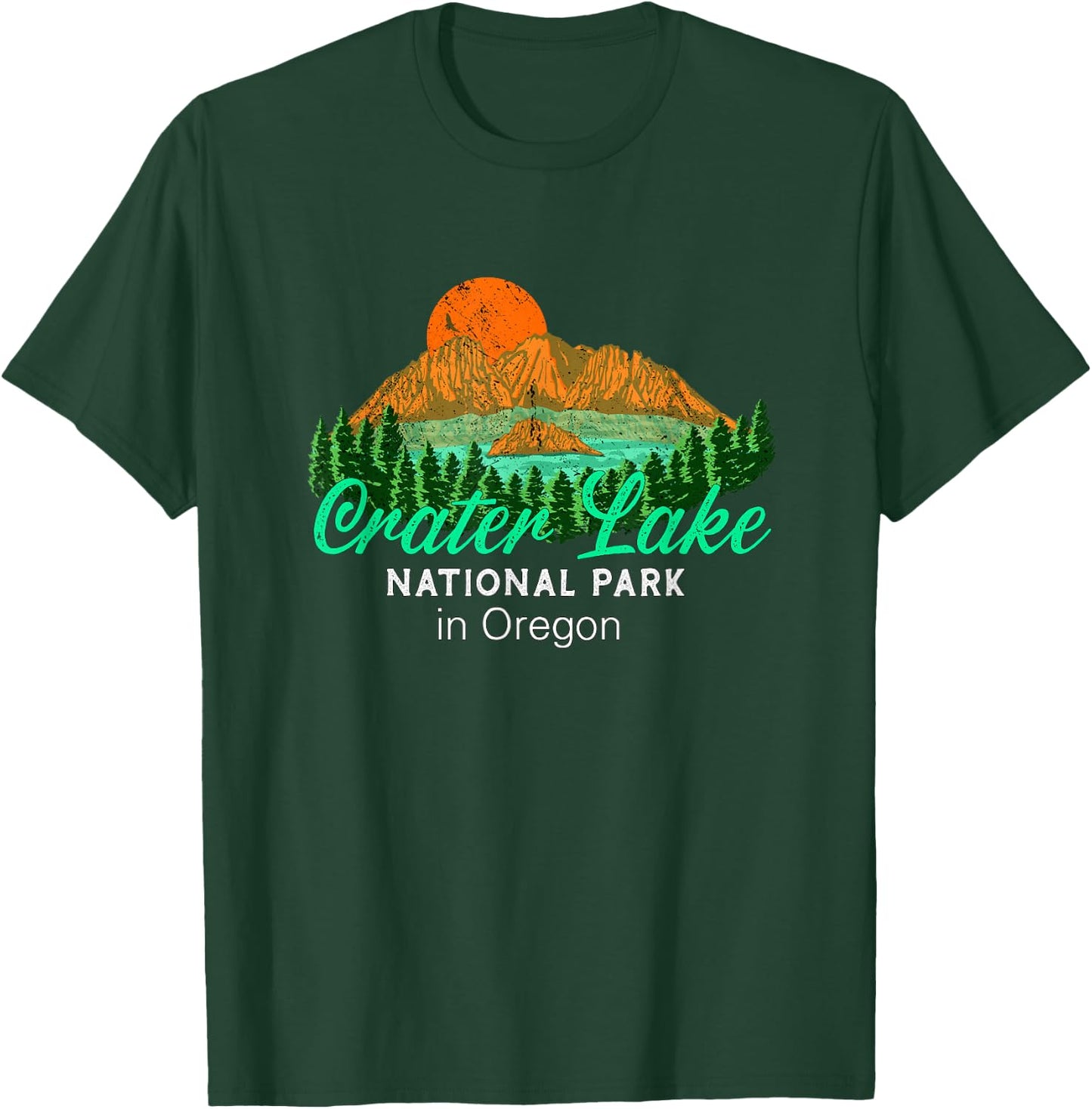 Crater Lake National Park Oregon T-Shirt - T-Shirt | Forest