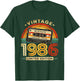 40 Geburtstag Mann Retro Vintage Limited Edition Deko lustig T-Shirt - T-Shirt | Forest