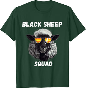 Black Sheep Squad - Outcast Black Sheep in Family T-Shirt - T-Shirt | Forest