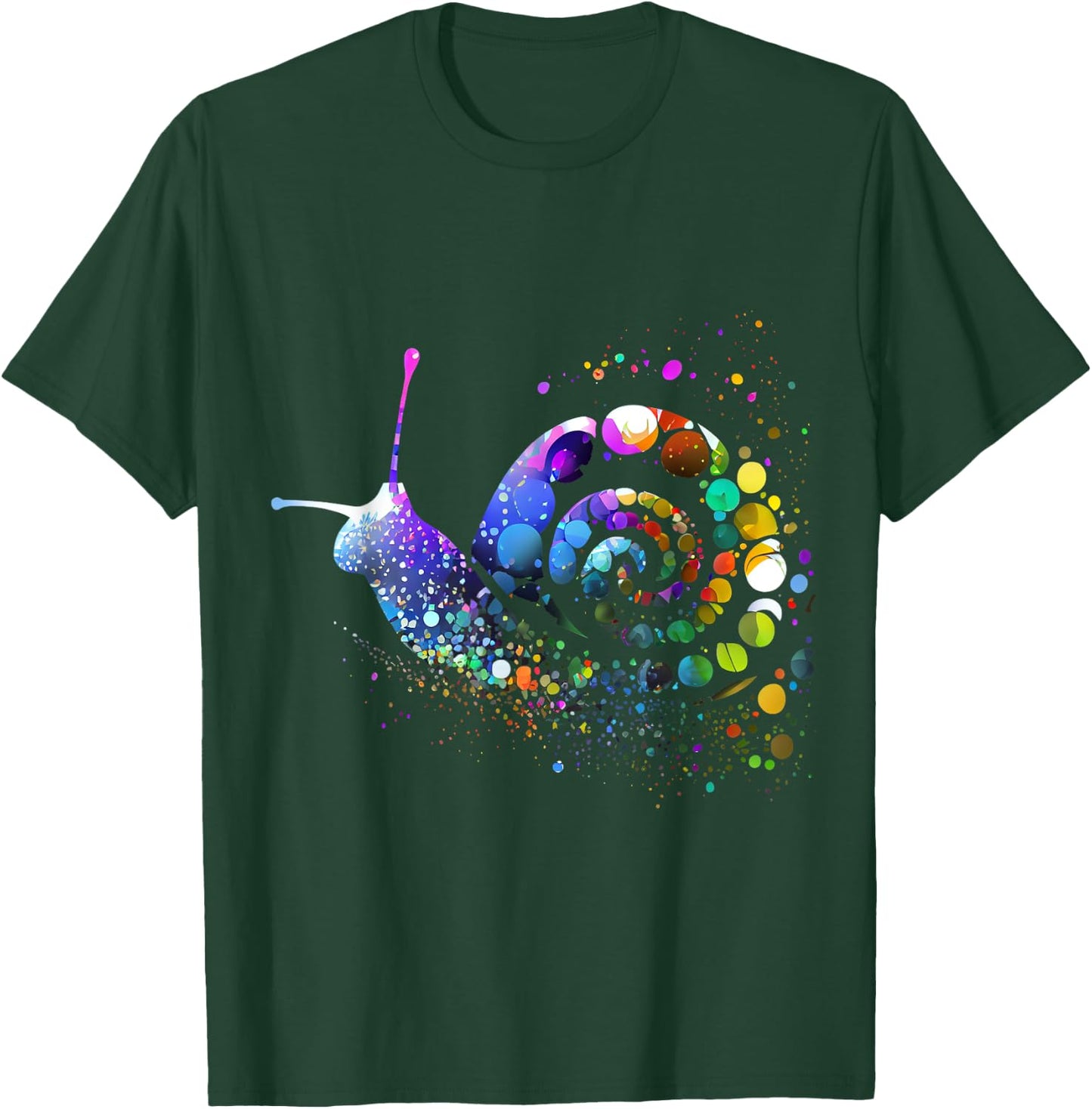 with Snail Snails Favourite Animal Lame Snail Owner, black T-Shirt - T-Shirt | Forest