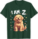 Kids 2 Years old 2th birthday Golden Retrievers Golden Retriever T-Shirt - T-Shirt | Forest