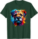 Colourful Splash Art Border Terrier Border Terriers T-Shirt - T-Shirt | Forest