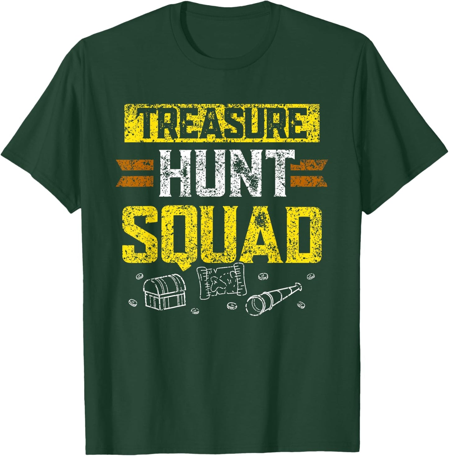 Treasure Hunter Troop Treasure Hunt Scavenger Hunt T-Shirt - T-Shirt | Forest
