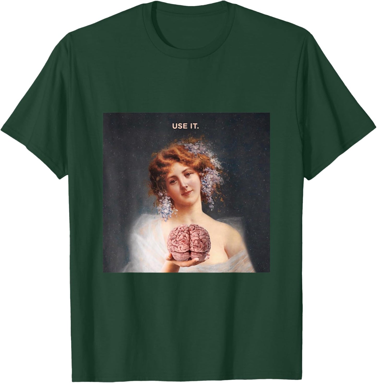 Lustiges mit Aufschrift "You're Stupid Use Your Brain" T-Shirt - T-Shirt | Forest