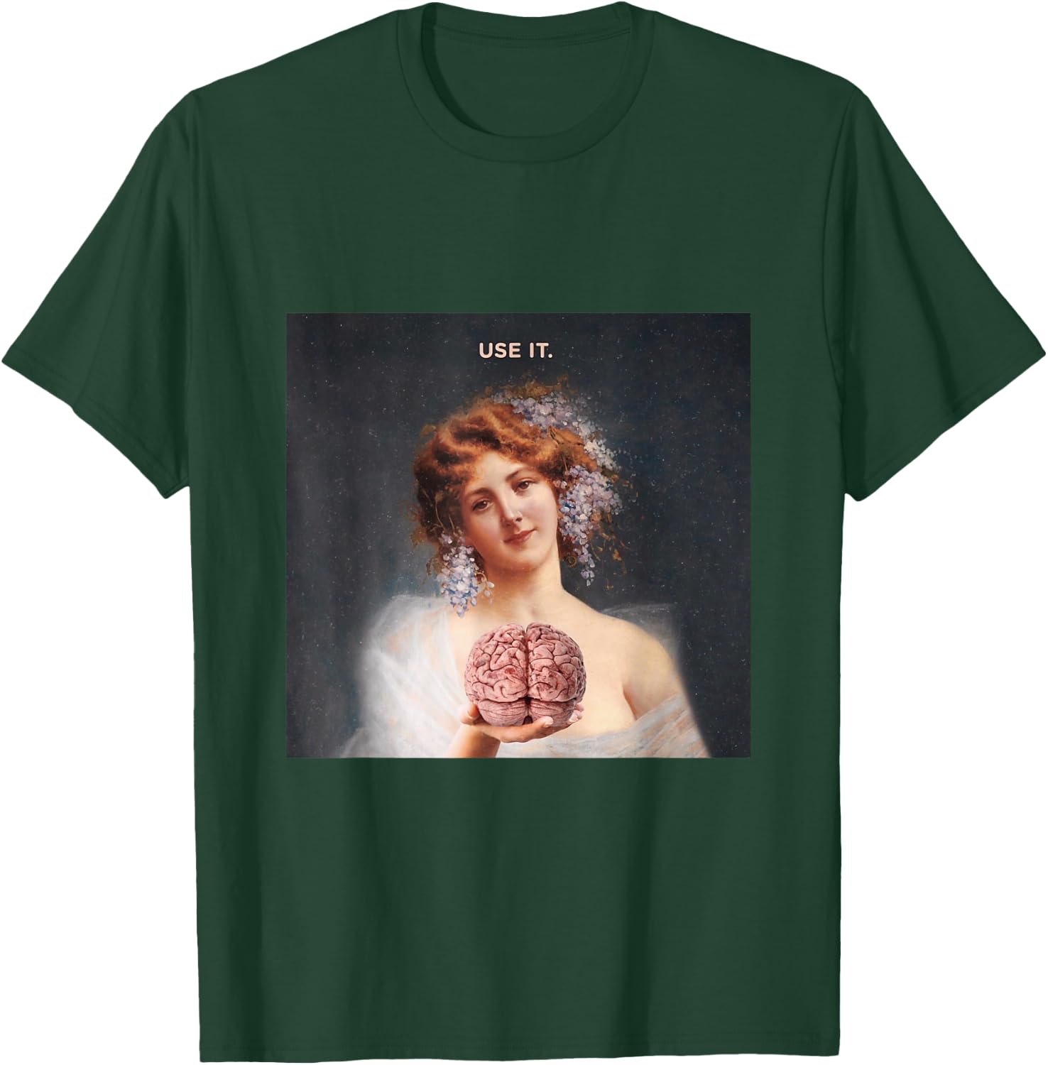 Lustiges mit Aufschrift "You're Stupid Use Your Brain" T-Shirt - T-Shirt | Forest