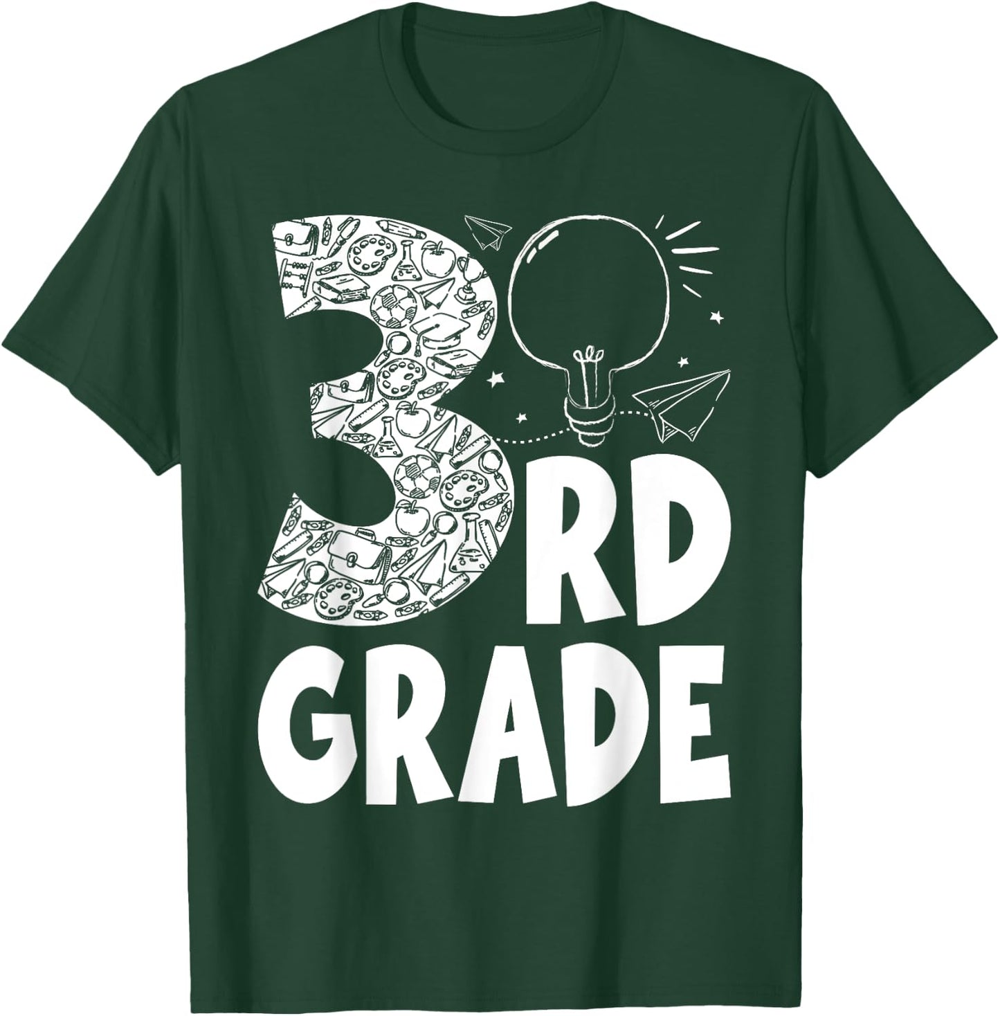 Going To 3rd Grade Teacher Squad and Third Grade Boys Girls T-Shirt - T-Shirt | Forest
