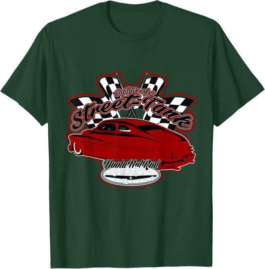 40s Leadsled,Lead Sled,top,chopped Mercury,Hot Rod,Clip Art T-Shirt - T-Shirt | Forest