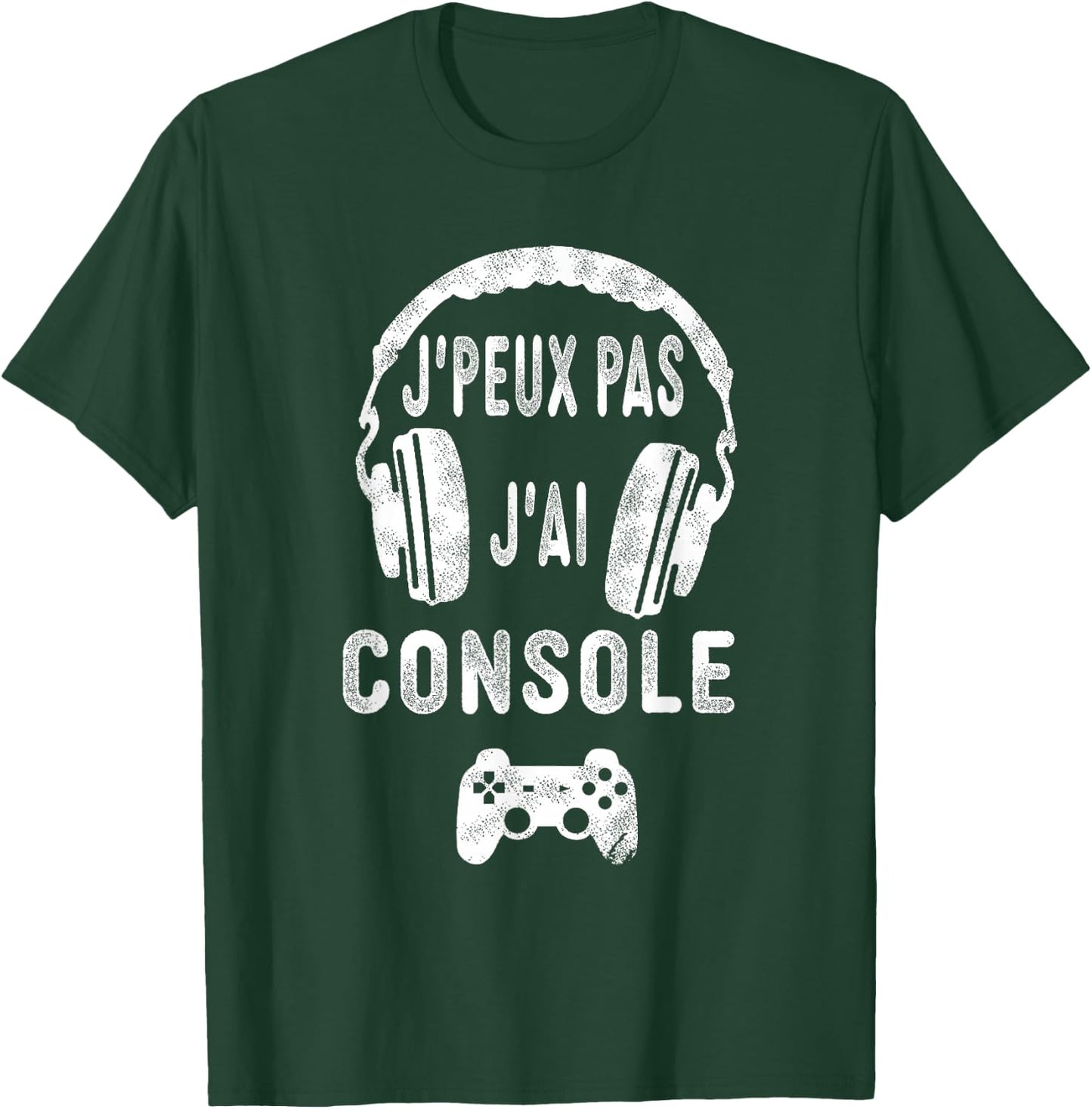 Je Peux Pas J'ai Console, Video Games Gamer Boys Girls , Black, S T-Shirt - T-Shirt | Forest