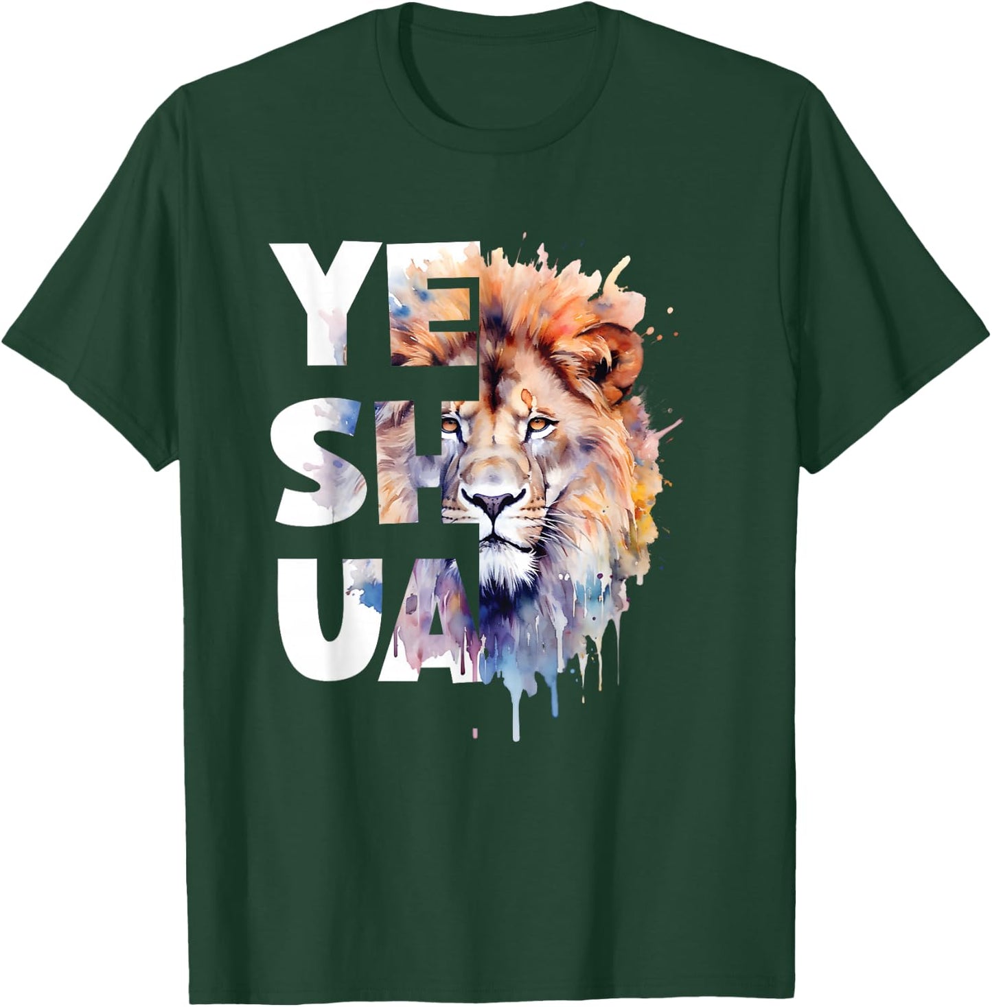 Yeshua Löwe von Juda fürchtet Nicht Bibel christlich religiös T-Shirt - T-Shirt | Forest