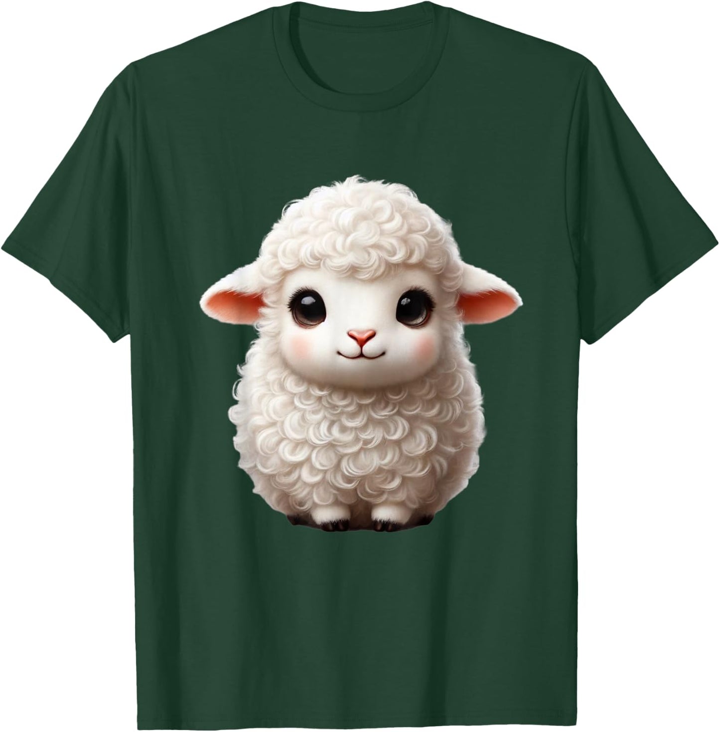 Sheep Farmer | Cute Cuddly Sheep | Funny Sheep Pun T-Shirt - T-Shirt | Forest