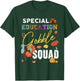 Special Education Gobble Squad Thanksgiving Matching T-Shirt - T-Shirt | Forest