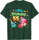 Aloha Hawaii 55 Year Old Birthday Flamingo Hawaiian 55th T-Shirt - T-Shirt | Forest