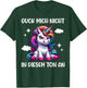 Guck mich nicht in diesem Ton an Einhorn Funny , black T-Shirt - T-Shirt | Forest