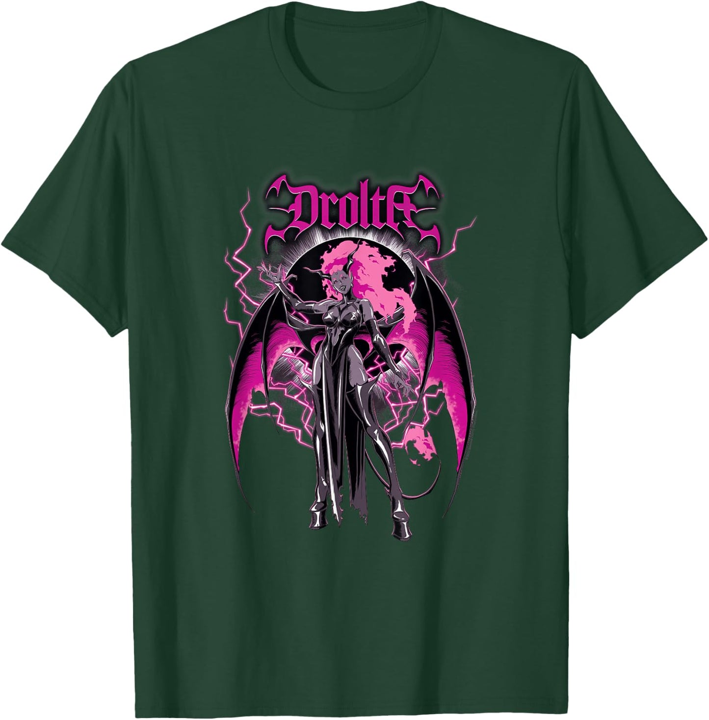 Castlevania: Nocturne Drolta Full Body Powerful Pose Poster T-Shirt - T-Shirt | Forest
