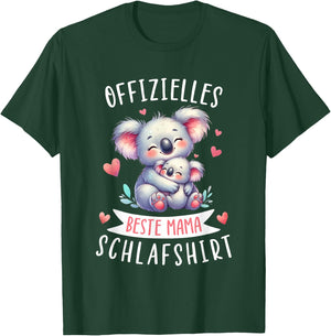Offizielles Beste Mama Schlafshirt Muttertag Koalabär Mama T-Shirt - T-Shirt | Forest