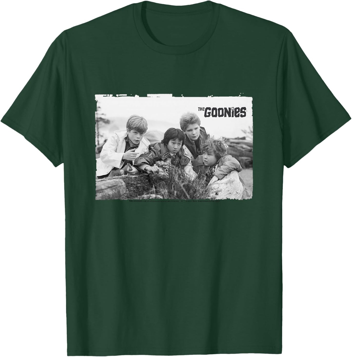 The Goonies Gang Mikey Data Mouth & Chunk Kids T-Shirt - T-Shirt | Forest