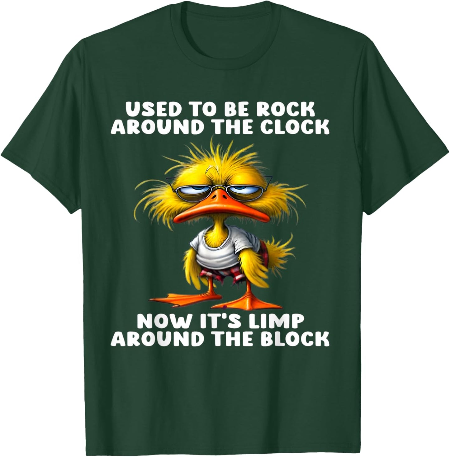 It used to be rocky around the clock, now it's limp T-Shirt - T-Shirt | Forest