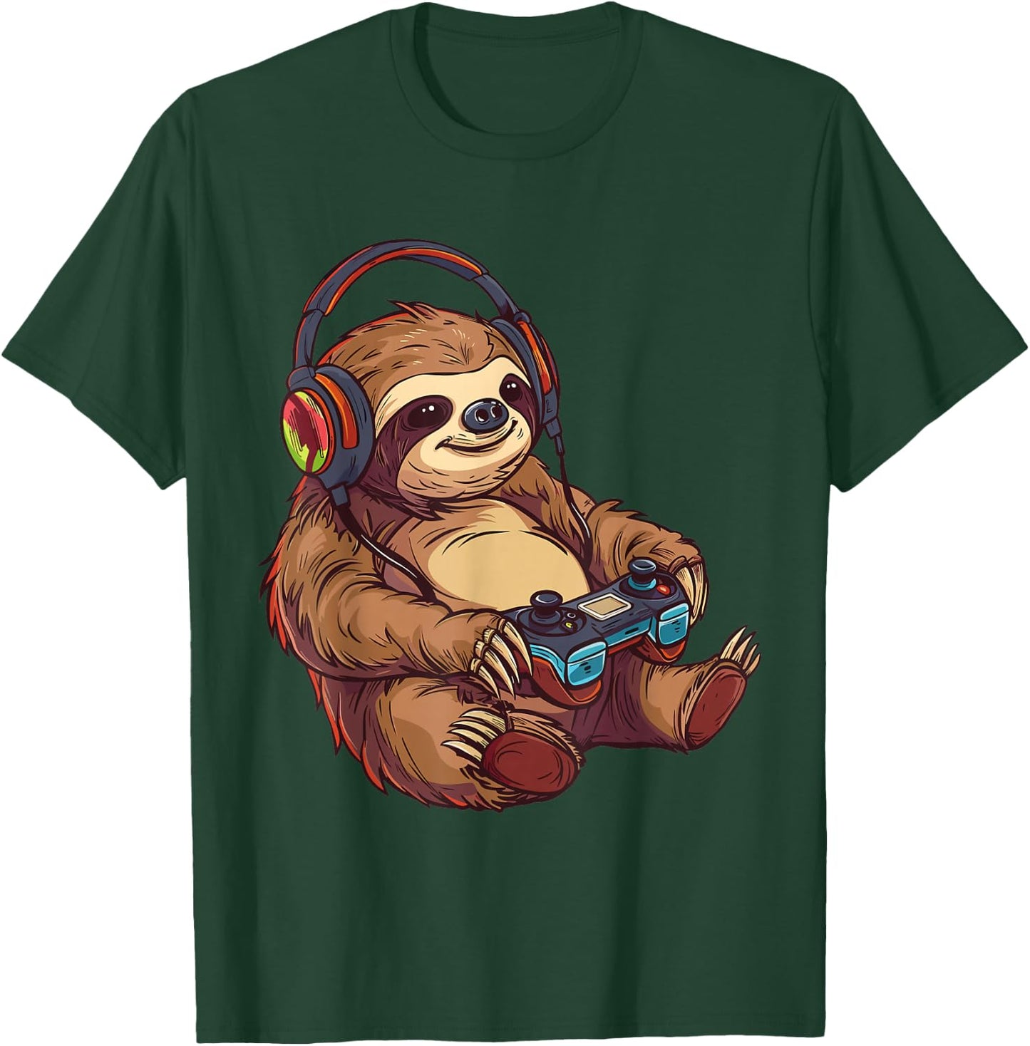 Sloth gaming T-Shirt - T-Shirt | Forest