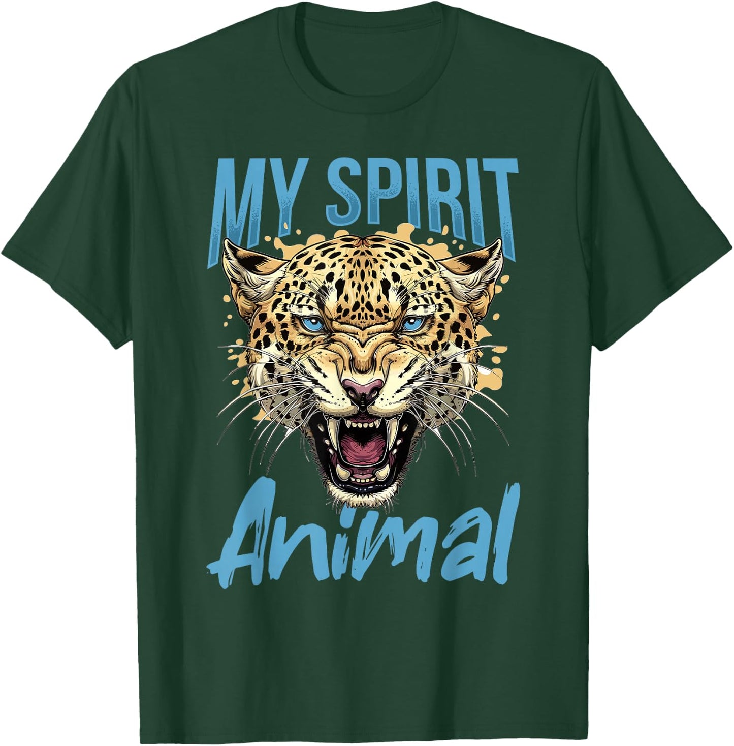 Funny Jaguar Animal my spirit animal T-Shirt - T-Shirt | Forest