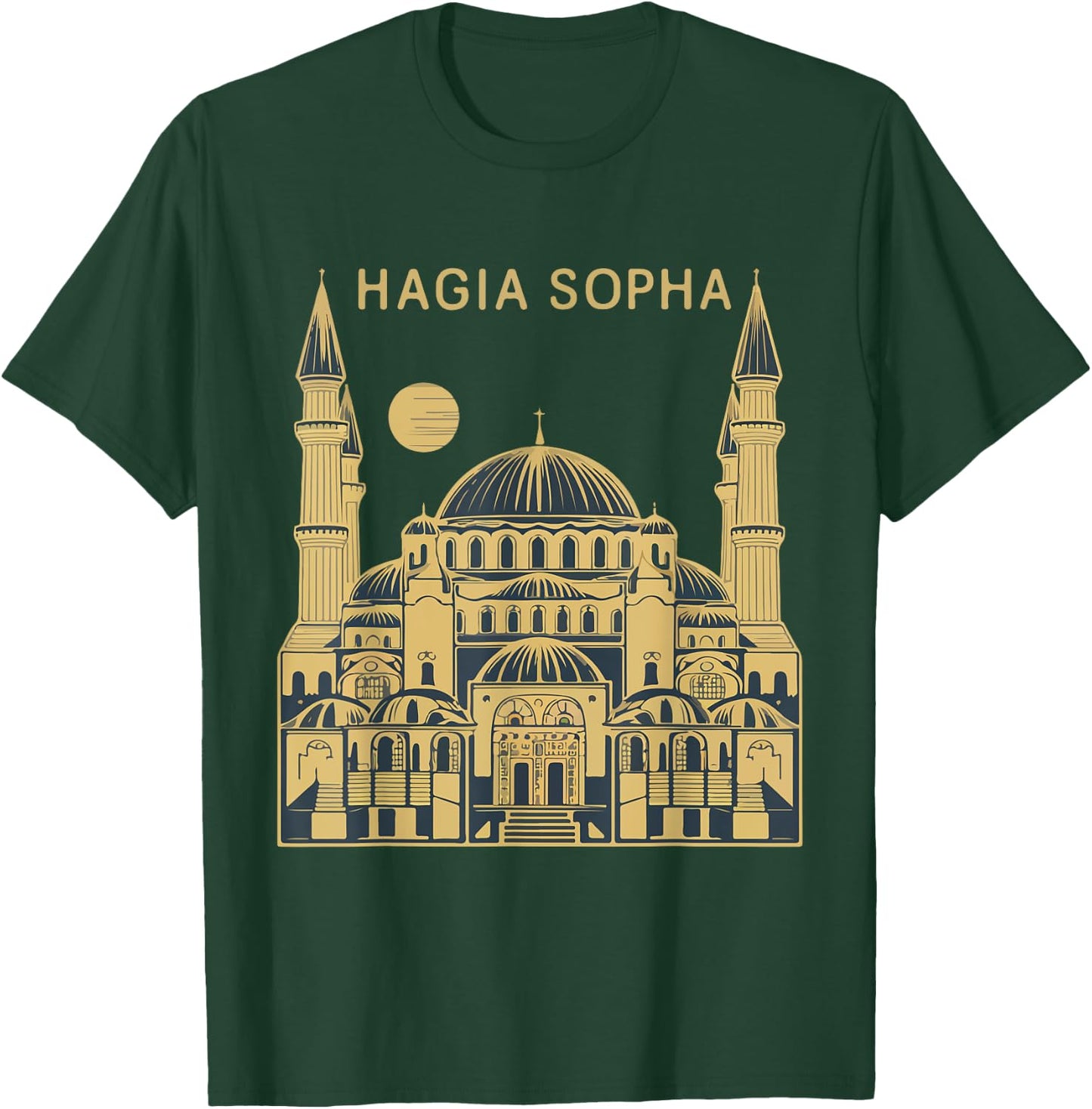 Vintage Hagia Sophia T-Shirt - T-Shirt | Forest