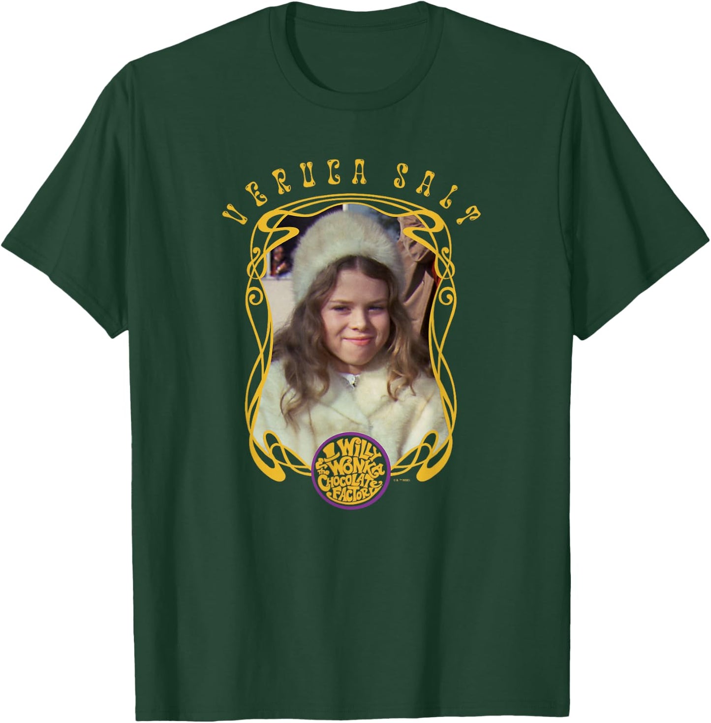 Willy Wonka And The Chocolate Factory Veruca Salt Frame T-Shirt - T-Shirt | Forest