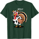 Thanksgiving Turkey Moo Cow Funny Fall , Men T-Shirt - T-Shirt | Forest