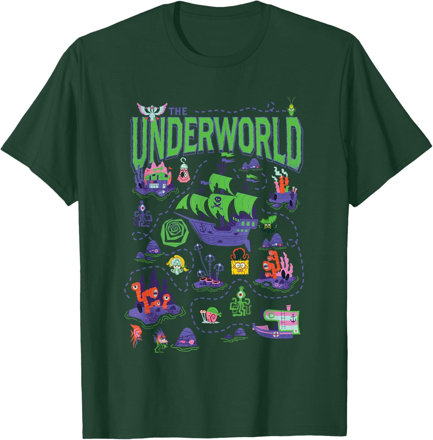 The Underworld T-Shirt - T-Shirt | Forest