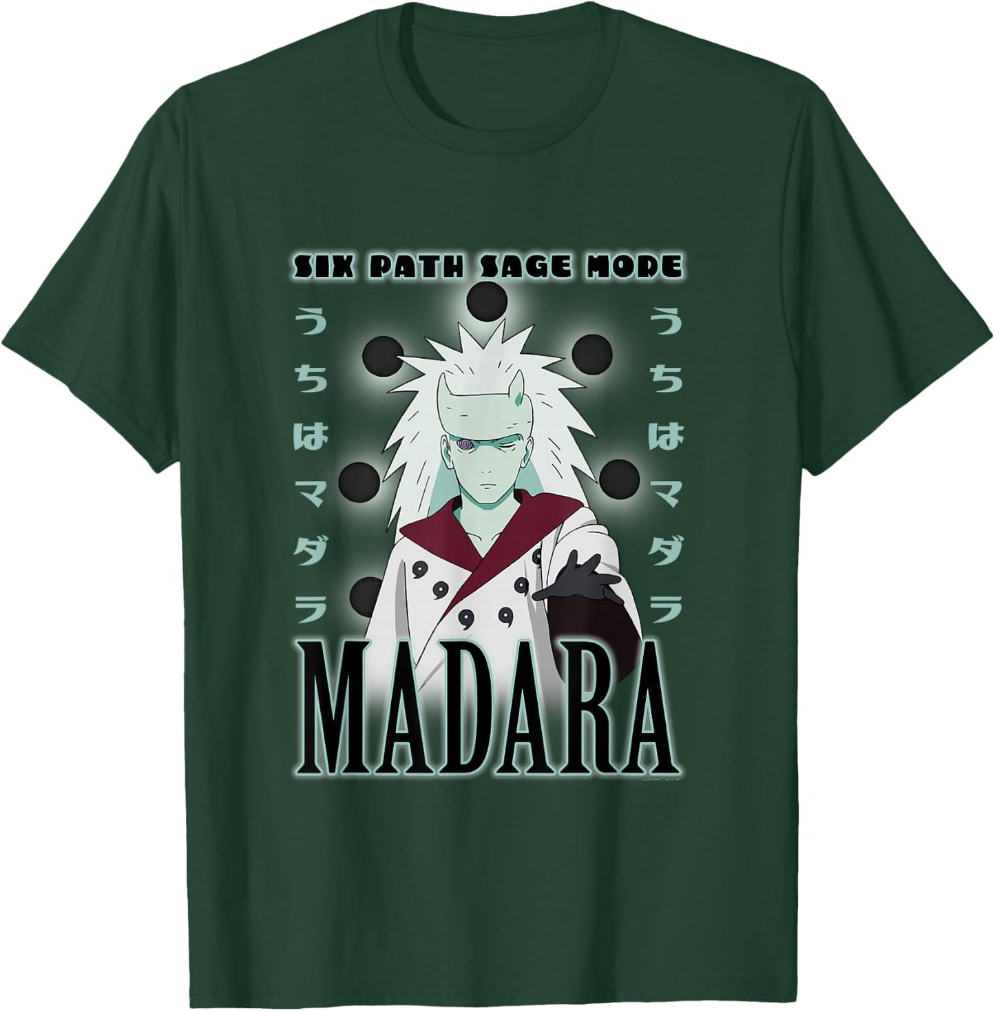 Naruto Shippuden Madara Six Path Sage T-Shirt - T-Shirt | Forest