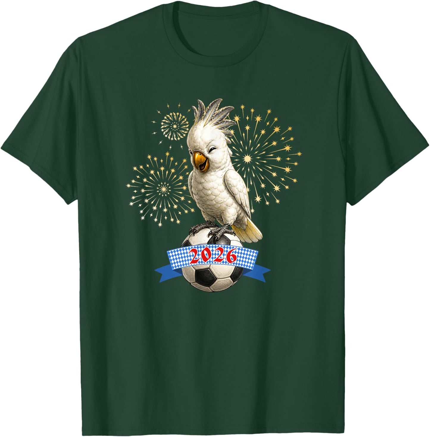 Kakadu für Bayern aus München und auch alle Anderen T-Shirt - T-Shirt | Forest
