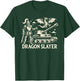 Dragon Slayer Knight Ren Faire LARP, Renaissance Festival T-Shirt - T-Shirt | Forest