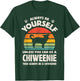 Chiweenie Always Be Yourself Retro Vintage 60s 70s Dog Lover Men Women Kids T-Shirt - T-Shirt | Forest