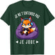 Funny Fox Fox Gamer Funny For Man Boy , Black, S T-Shirt - T-Shirt | Forest