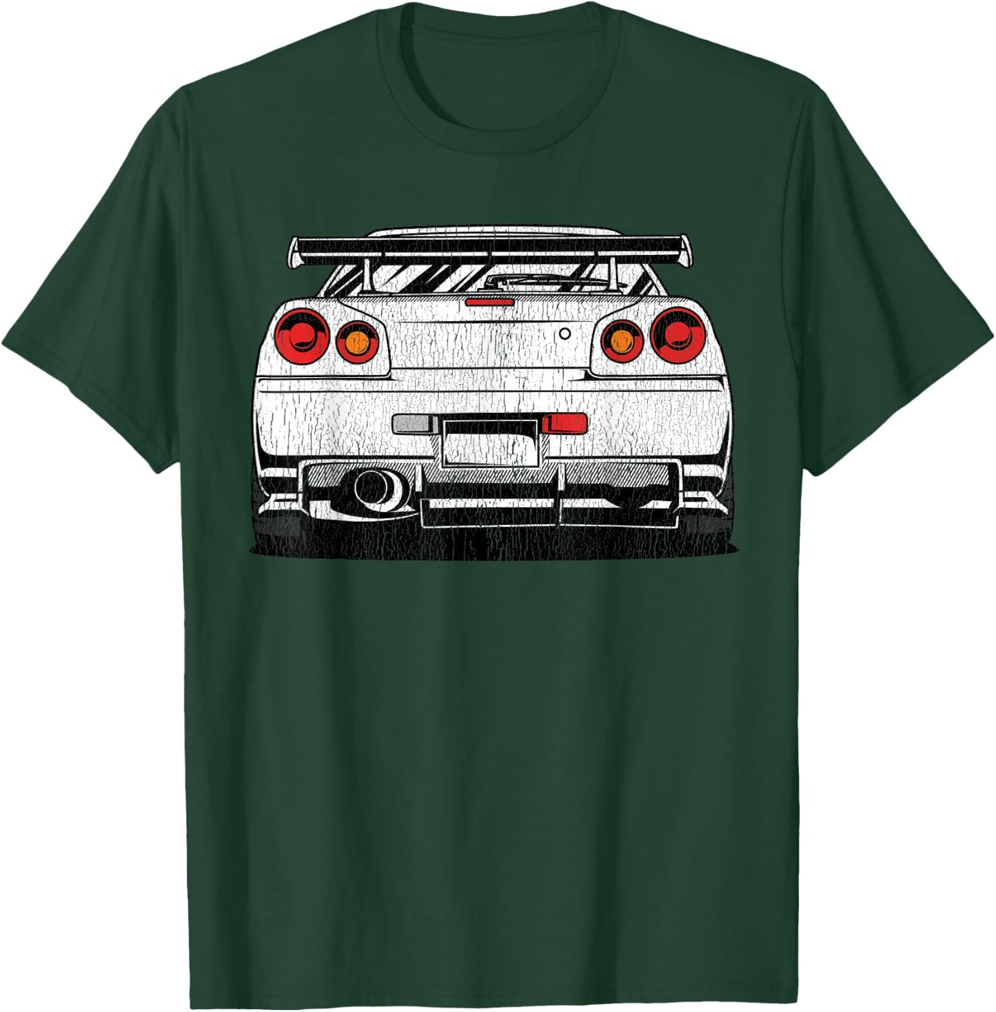 Street Racing Automotive JDM Import Tuner Drift Car T-Shirt - T-Shirt | Forest