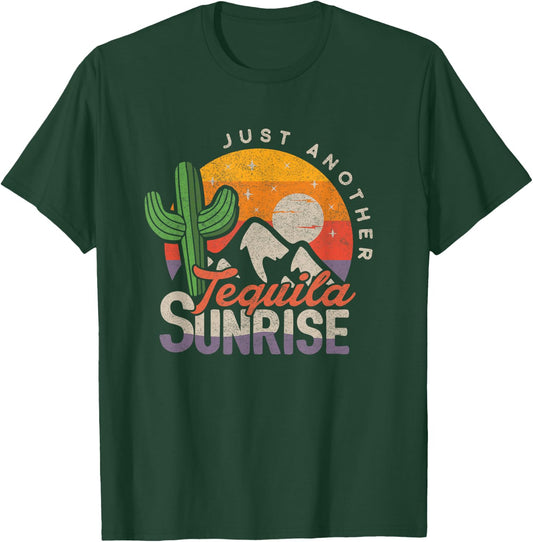 Tequila Lover Shirt Just Another Tequila Sunrise Summer Women T-Shirt - T-Shirt | Forest