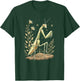 Praying Mantis Nature Art Vintage T-Shirt - T-Shirt | Forest