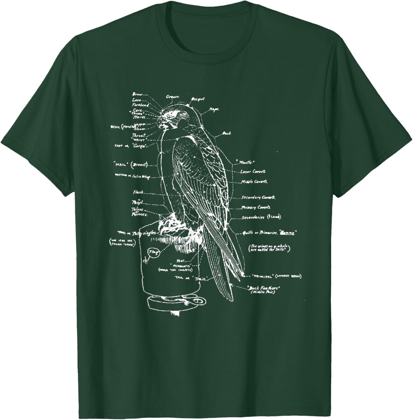 Falconry Shirt T-Shirt - T-Shirt | Forest