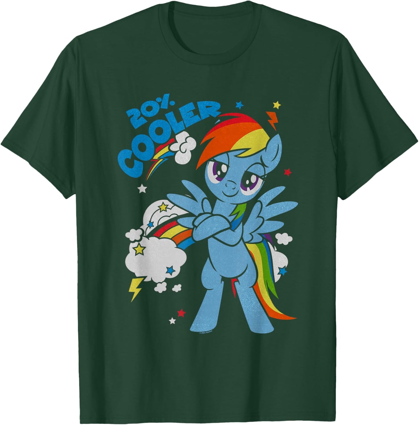 My Little Pony 20% Cooler with Rainbow Dash T-Shirt - T-Shirt | Forest
